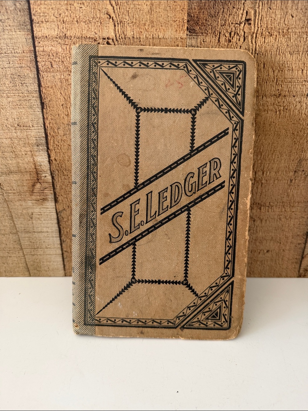 Vintage S.E. Ledger Record Keeping Journal